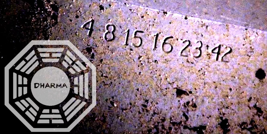 Неудачный цифры. 4 8 15 16 23 42 Лост. Сериал лост цифры. Цифры из сериала Lost. Числа из остаться в живых