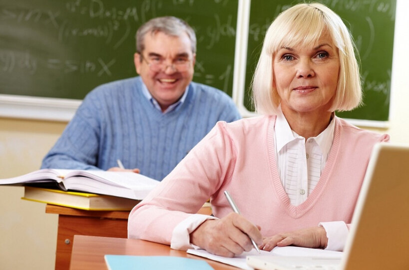 Вышел на пенсию? А где учишься?! ( из  открытых  интернет источников)