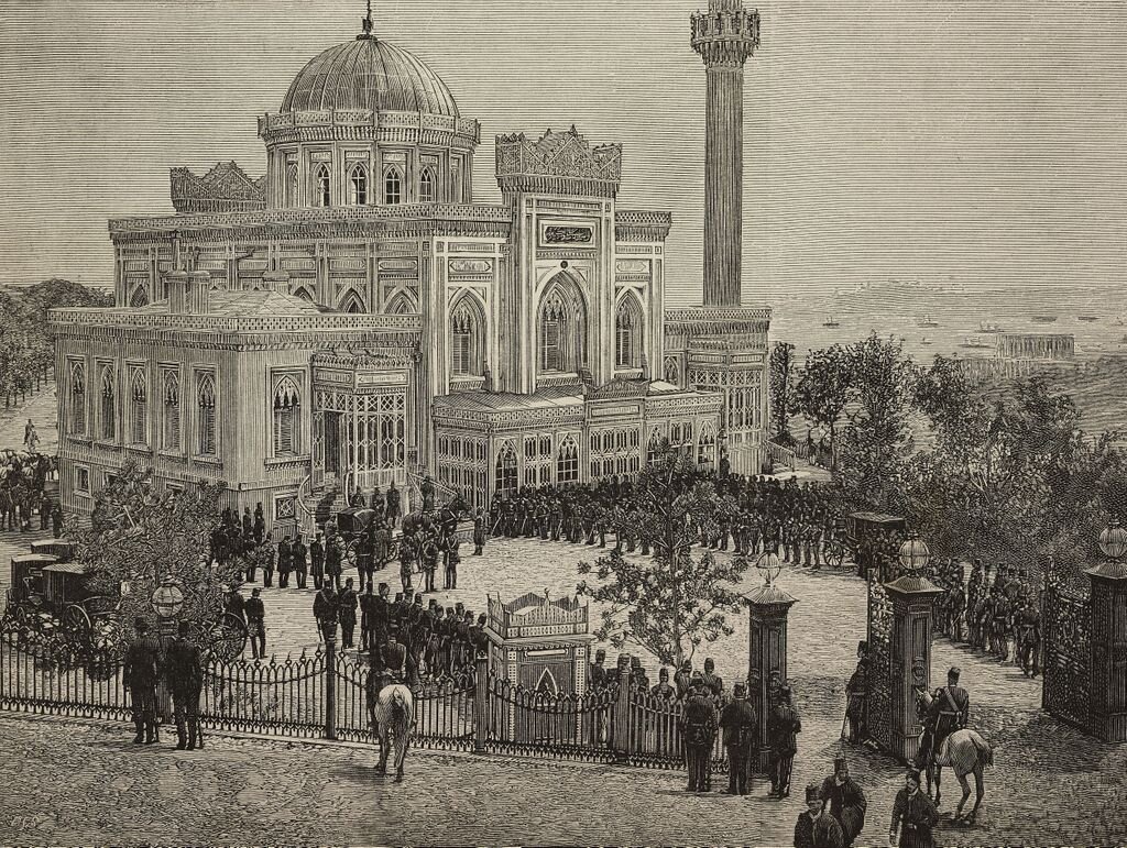 Дворец Йылдыз - резиденция султана Абдулхамида II, где почти всегда горел свет