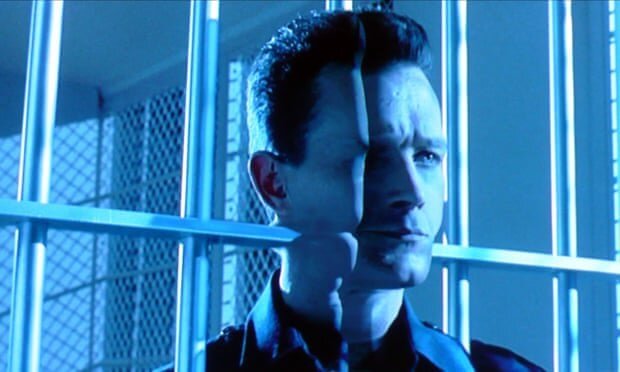 Кадр из фильма "Терминатор 2 : Судный день" (1991)