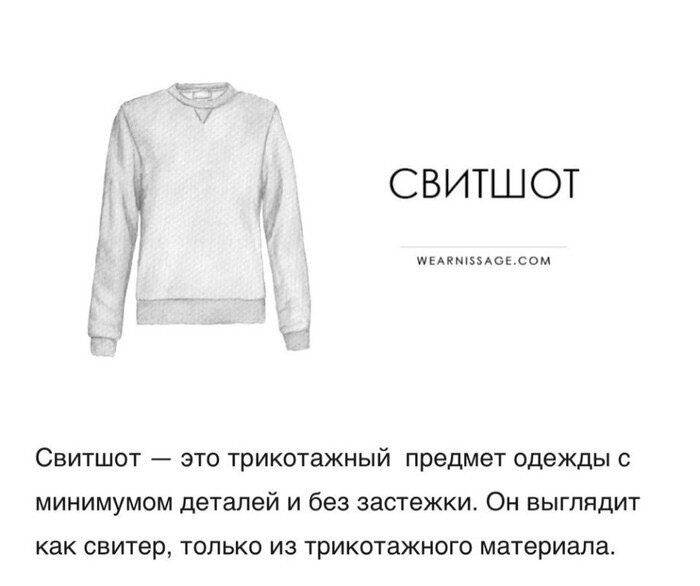 Название кофт с картинками
