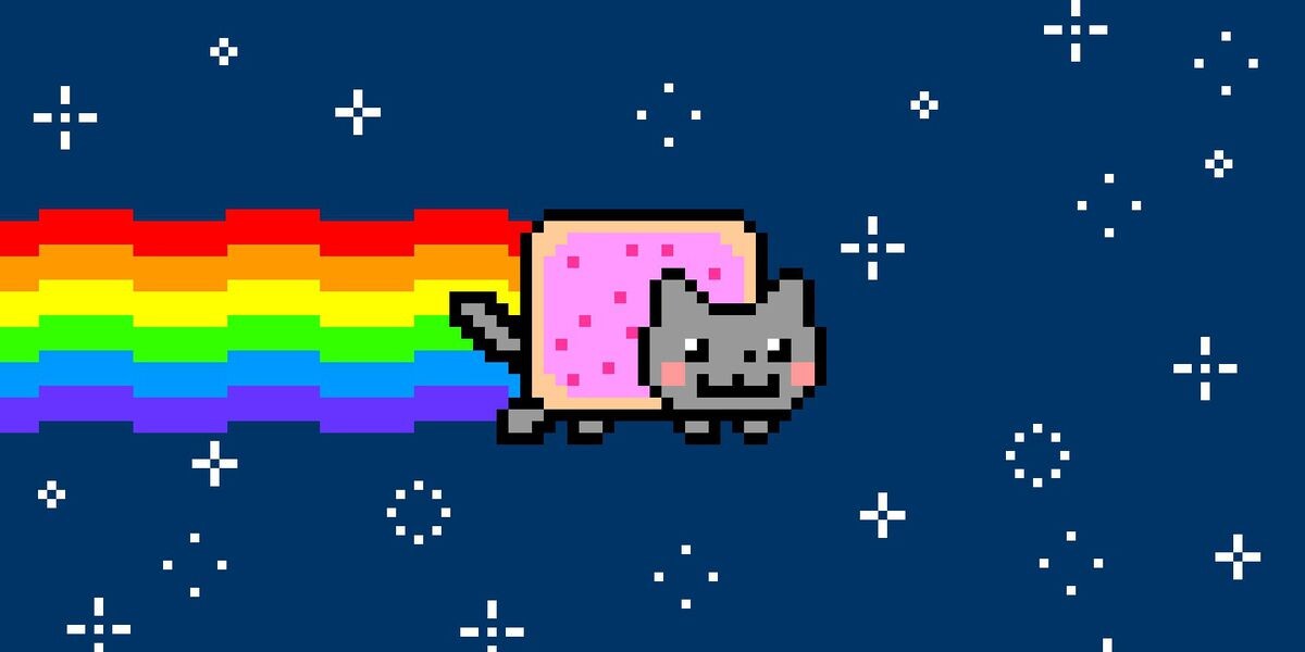 Nyan Cat был продан на Foundation более чем за 530 тыс. долларов.