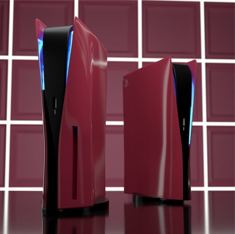 Малиновая вариация новой Playstation 5.