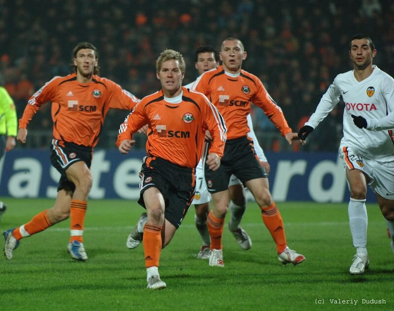 Матч группового этапа ЛЧ. Валенсия - Шахтер