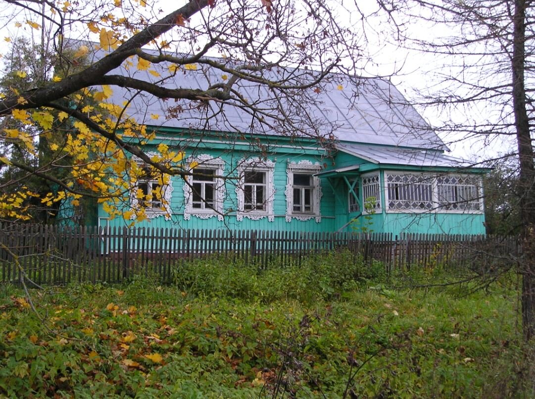 фото моё, фотографировала осенью, когда последний раз приезжала проверять дом. 