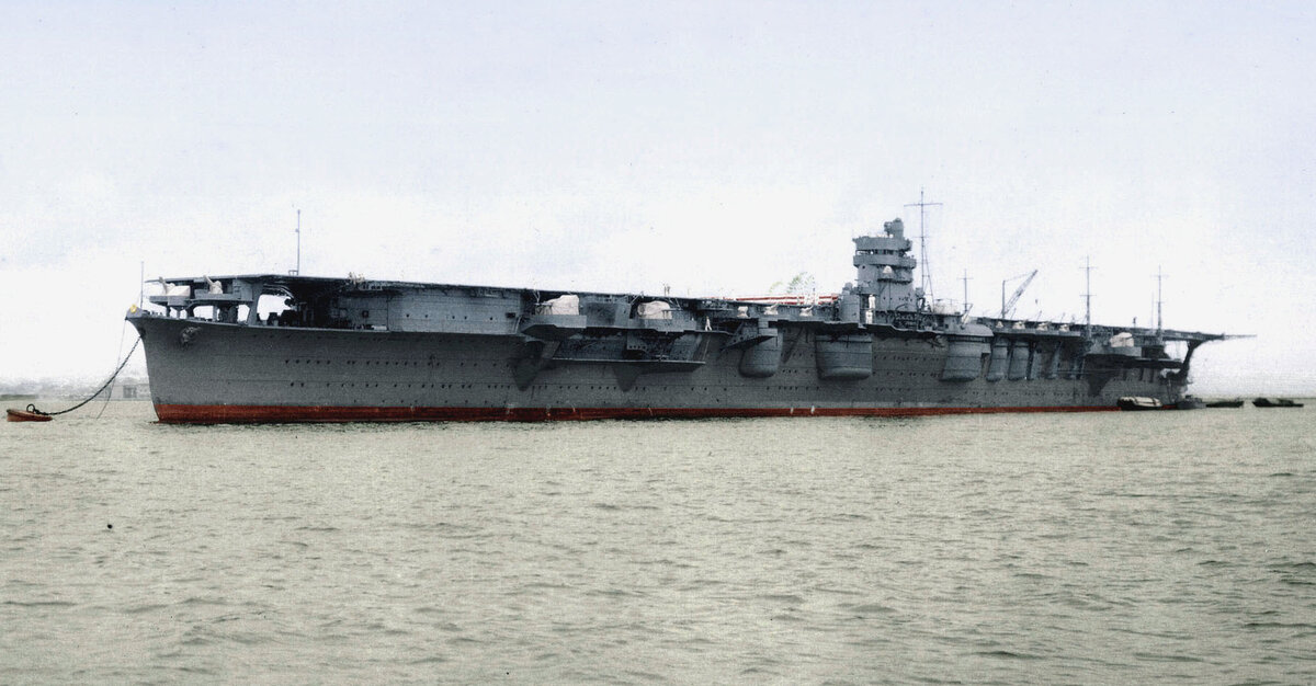 Авианосец «Хирю», Йокосука, 5 июля 1939 года