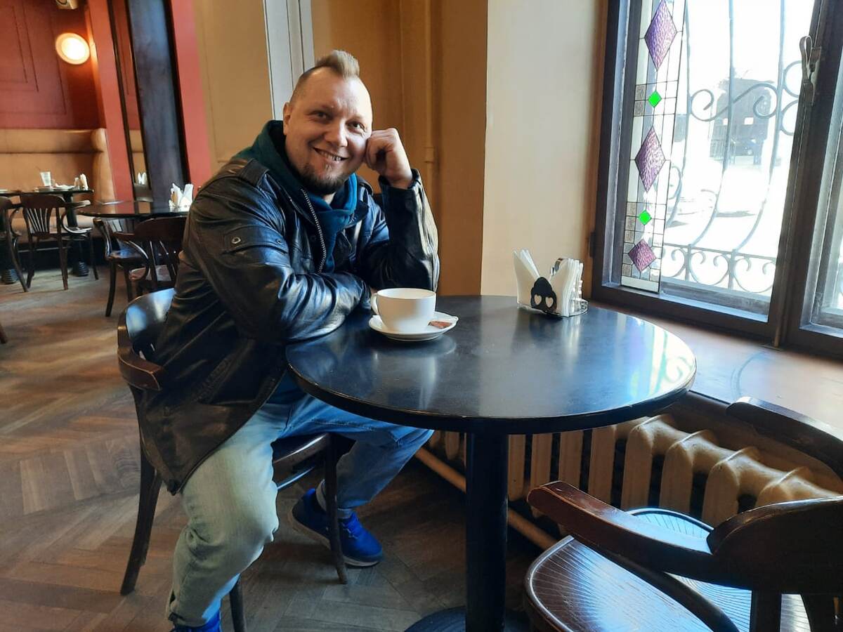 Интервью в кафе Штоль