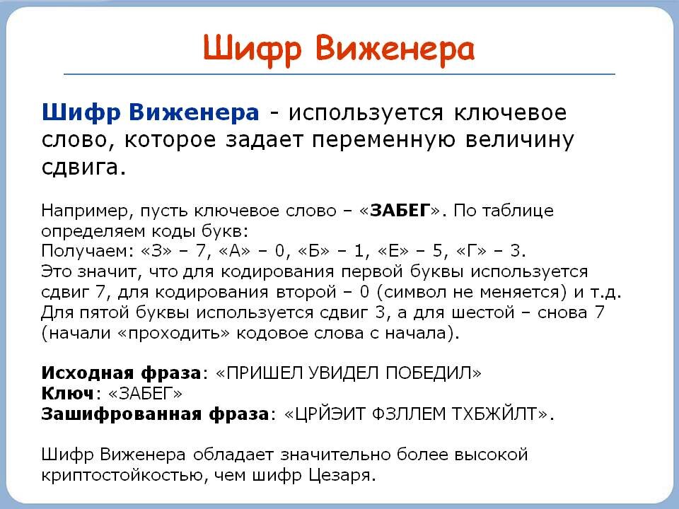 Шифры без ключа. Шифр Виженера таблица. Шифрование методом Виженера пример. Шифр Виженера таблица для русского алфавита. Шифр Виженера как работает.