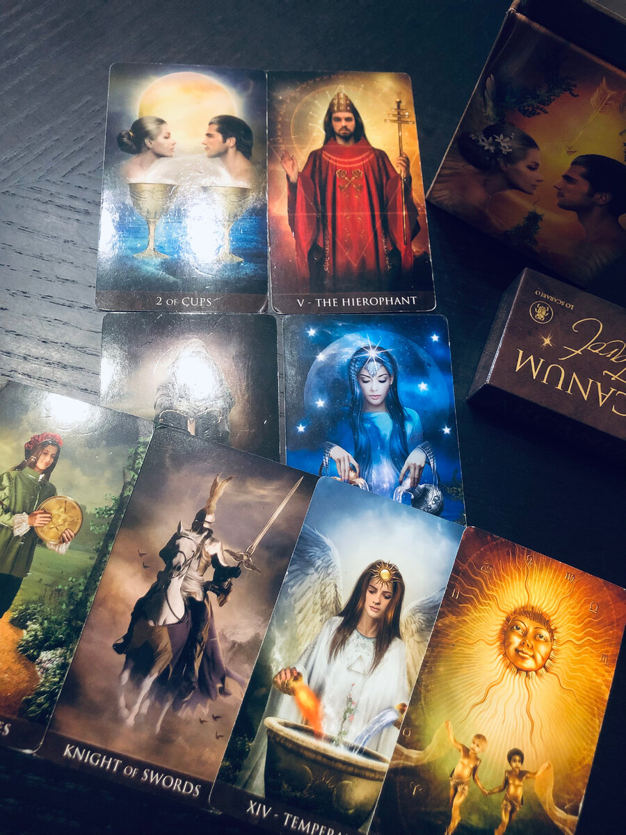 Расклад на Arcanum Tarot
