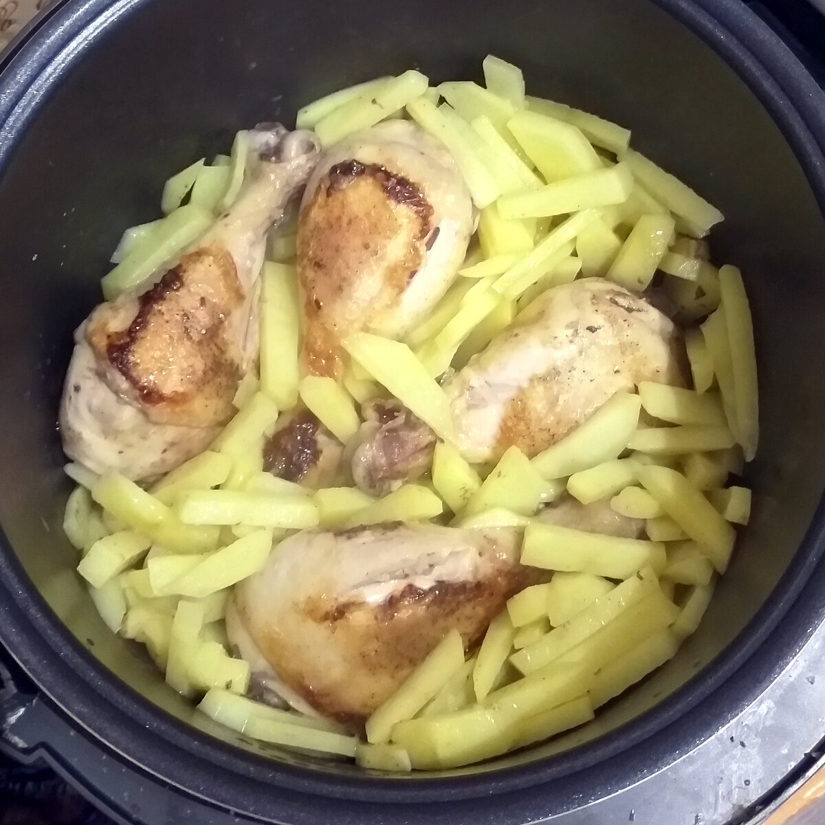 в процессе готовки (фото автора)