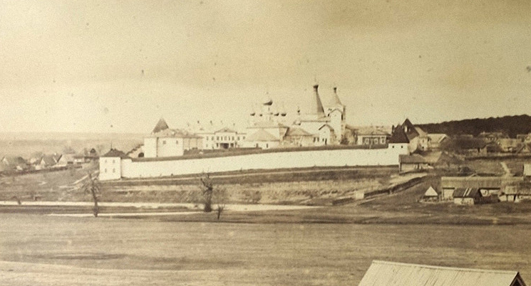 Серпуховской Владычный монастырь 1870-е годы 