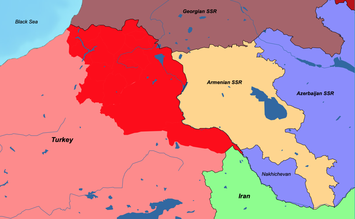 Карта армении по годам