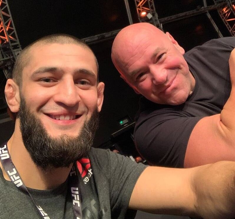 Фото из официального Instagram аккаунта Хамзата Чимаева. instagram.com/khamzat_chimaev/