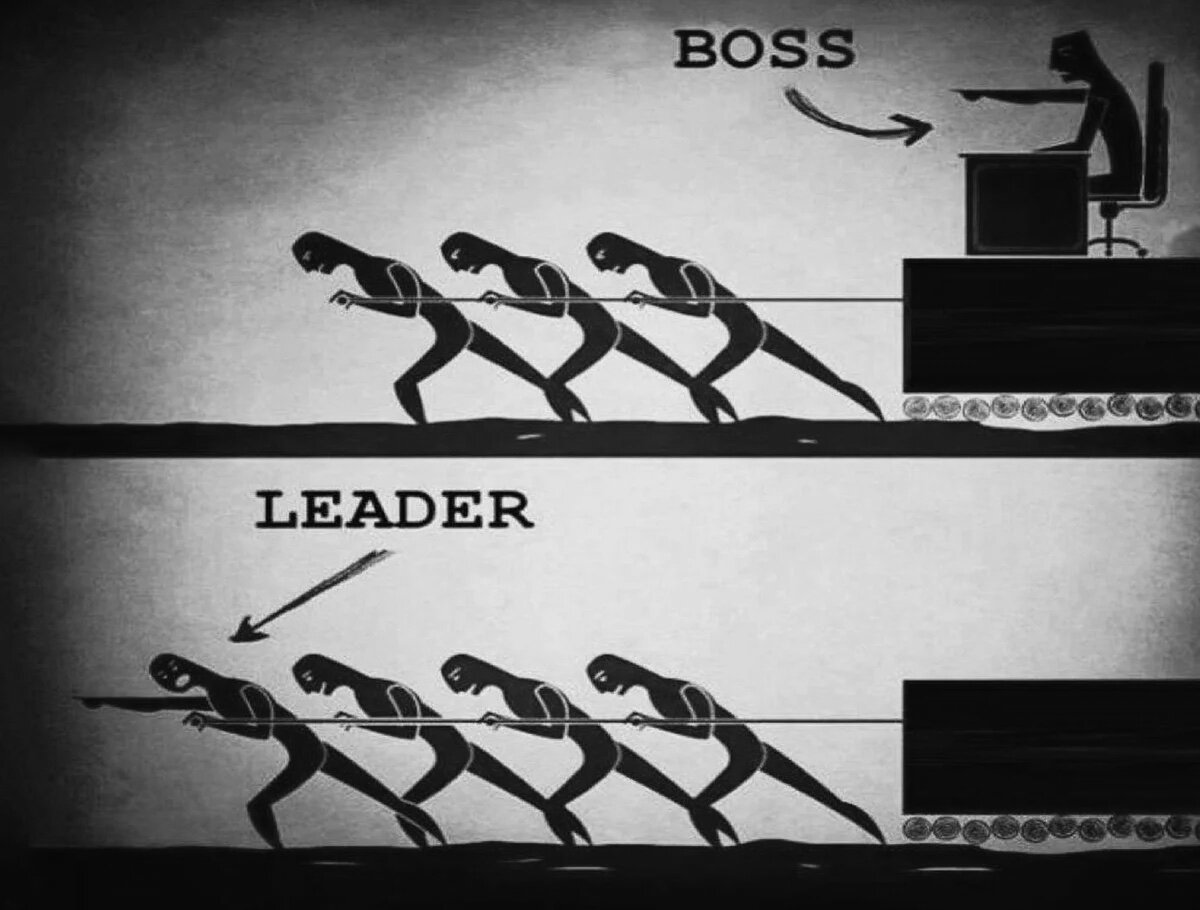 Отличие руководителя от лидера