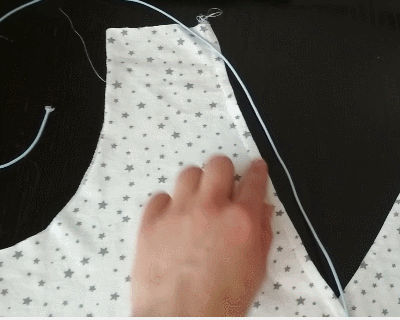 Вставляем резинку