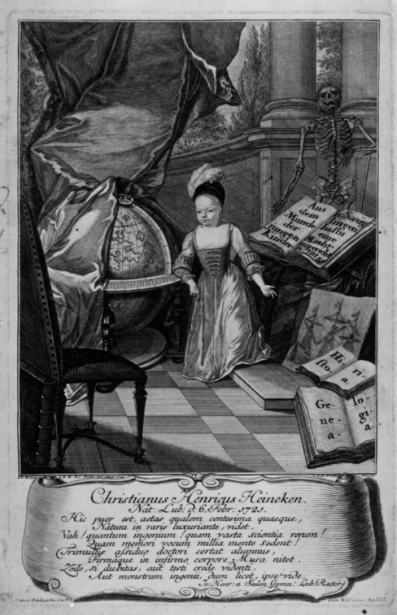 Кристиан на гравюре 18 века.