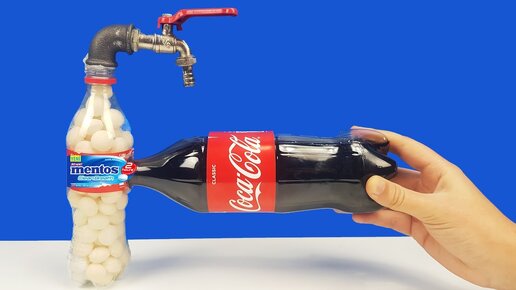 Coca Cola VS Mentos and Baking Soda