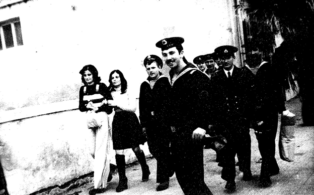 Мы всегда старались, чтобы египетские девушки попадали в кадр. Март 1976 года, фото из личного архива