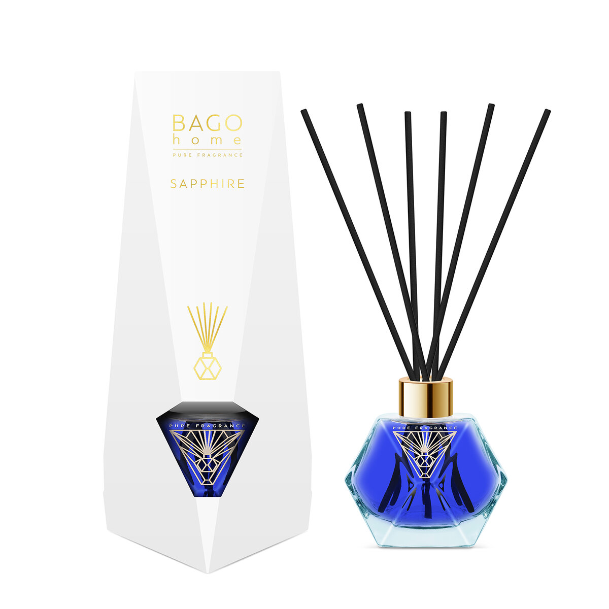 Ароматический диффузор "Сапфир" от BAGO home, 100 мл