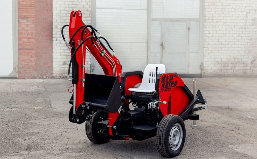 Прицепной мини экскаватор. Стоит ли его покупать? | Кулибин | Яндекс Дзен