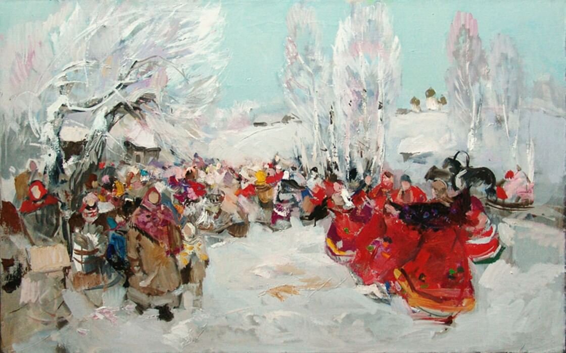 А.Н.Шелякин "Гуляй,Масленица"