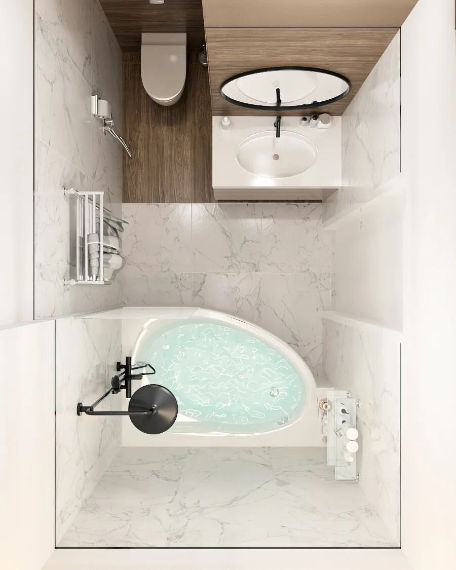 Дизайн ванной комнаты фото 2023 современные идеи