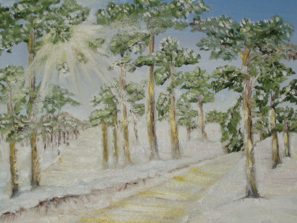 Весеннее солнце...