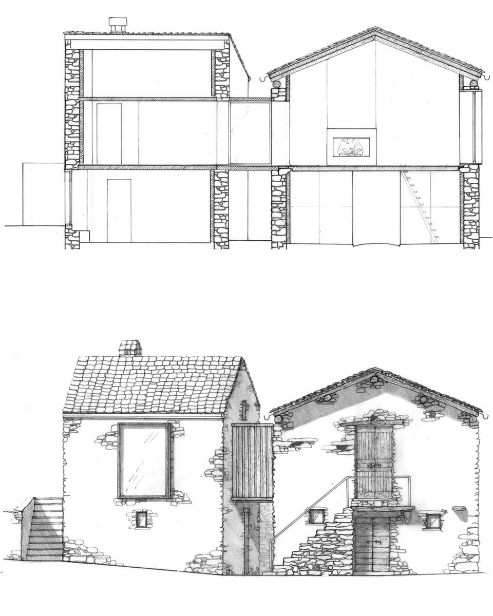 Старый дом, новый интерьер: Реконструкция каменного дома в Италии | Частная  Архитектура | Дзен