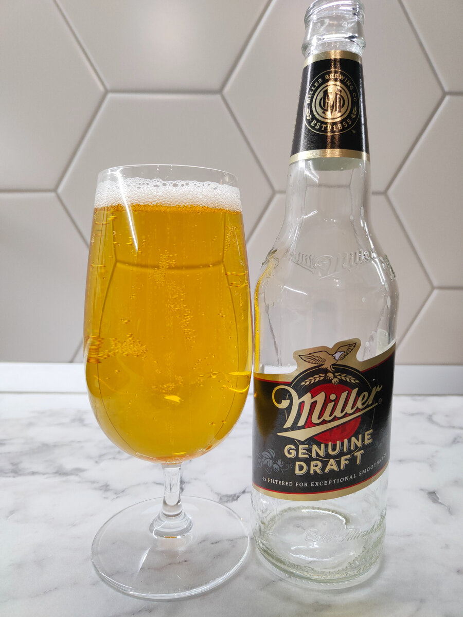 Miller Genuine Draft местного производства