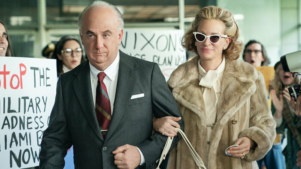 Шон Пенн и Джулия Робертс в фильме Gaslit