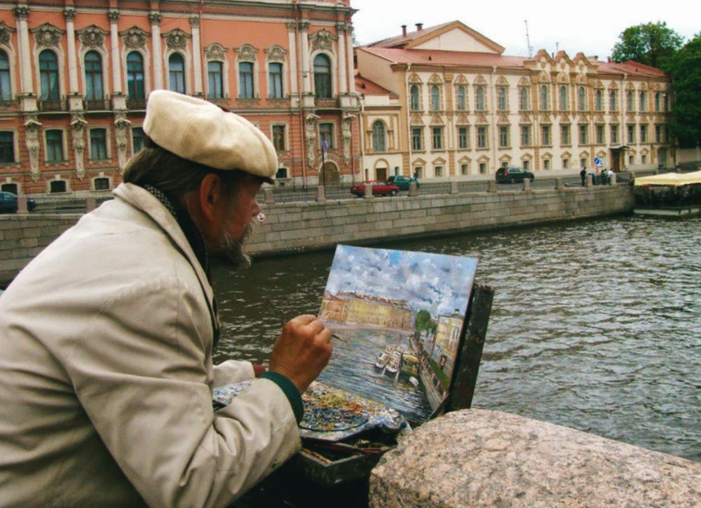 Где в санкт петербурге рисуют портреты на улице