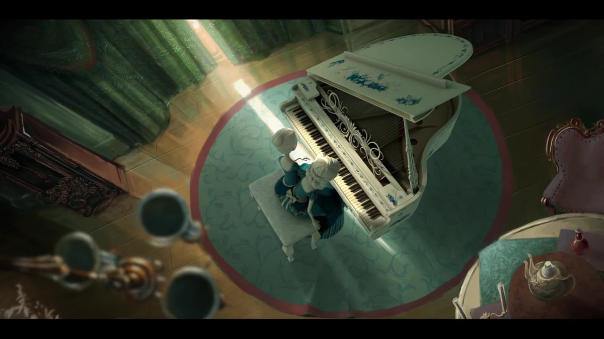 "Вальсовый дуэт" кадр из мультика