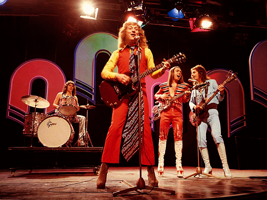 Slade. Зацените галстучек у Холдера — сильная вещь, правда?