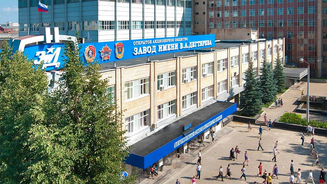 Проходная завода имени В.А. Дегтярёва  Источник: https://clck.ru/oigSm