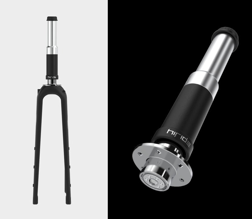 Общий вид вилки и внутренней подвески. Фото: HiRide