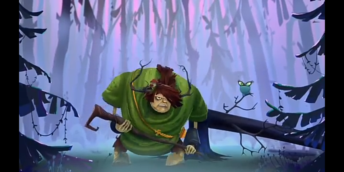 Леший после побега Тоски в город Мышкин