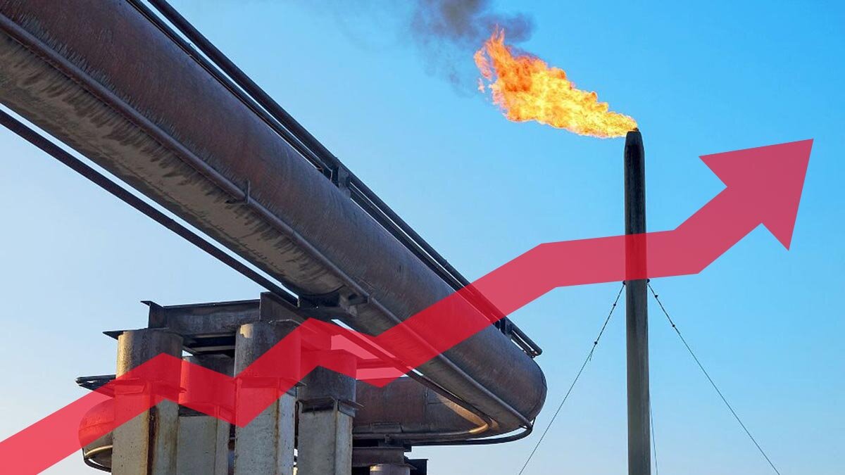 Цена на Нефть и Газ растет, спасибо санкции (взято на Яндекс)