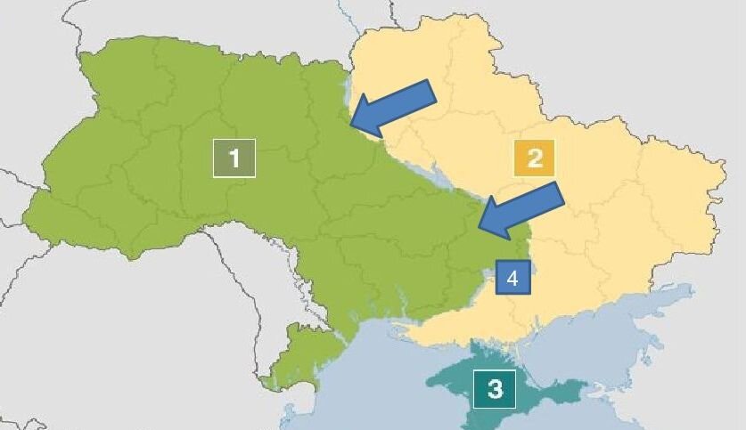 Правая сторона днепра. Паврбережная и ЛЕВОБЕРЕЖНАЯУКРАИНА.