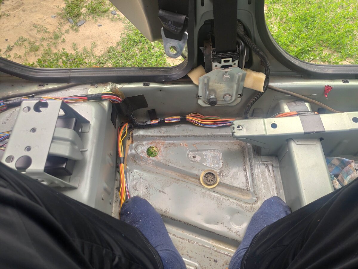 Снял заглушку