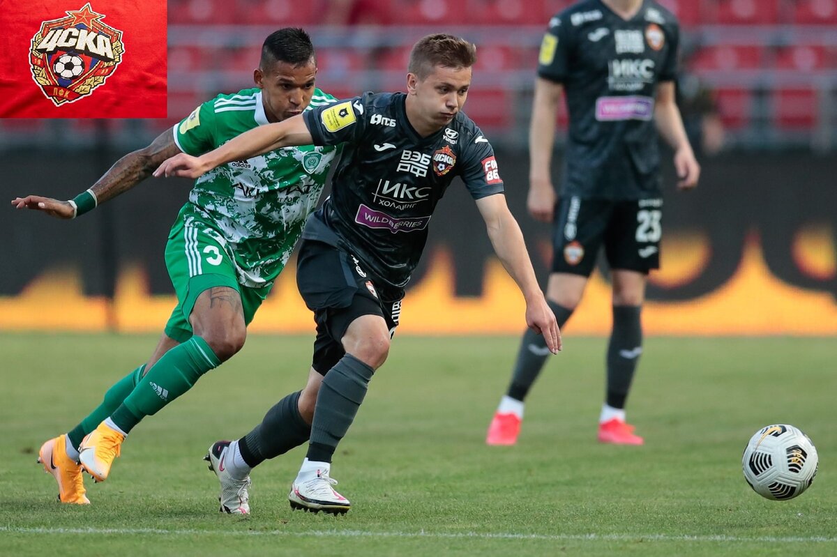 ЦСКА разгромил "Ахмат" 3:0.
