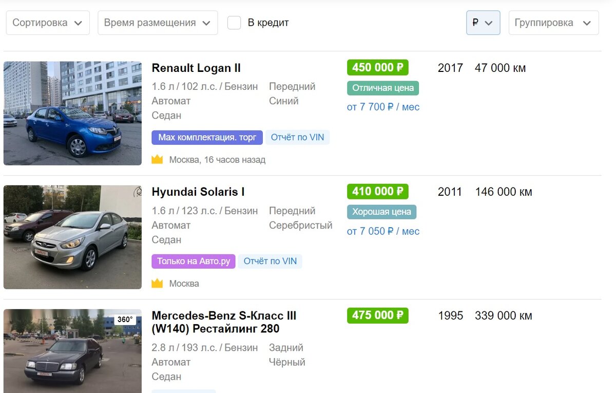 Источник фото: сайт auto.ru