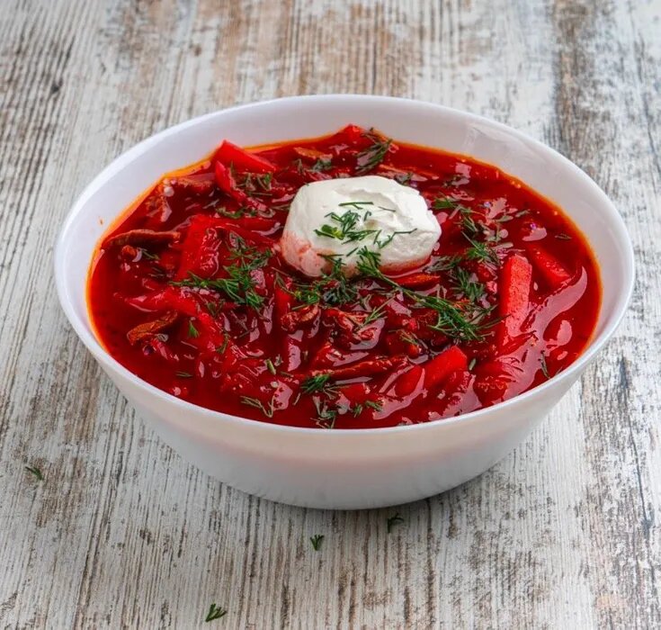 Вкуснейший борщ с правильной зажаркой\Источник druziatesta.ru