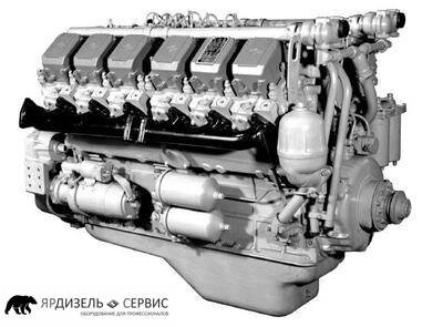 ЯМЗ-240 - это 12-цилиндровый мощный двигатель с надежной конструкцией и качественными техническими характеристиками, применяющийся на специальной технике, требующей для эксплуатации высокосильных...-2