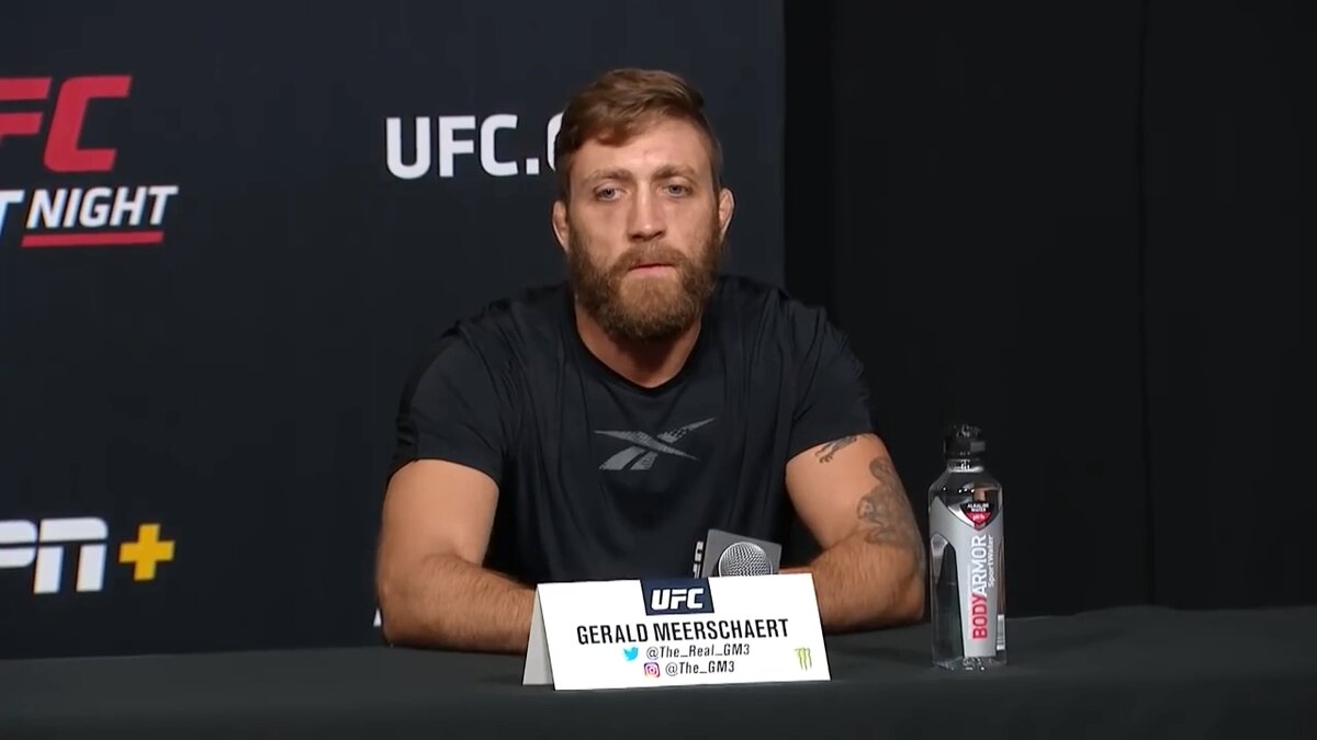 Грустный и зажатый Джеральд Миршерт