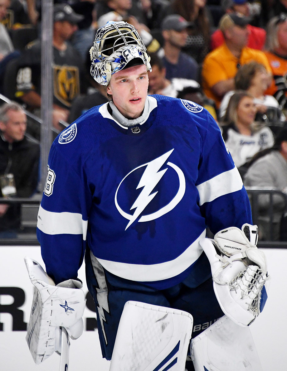 Андрей Василевский, вратарь Тампы-Бэй