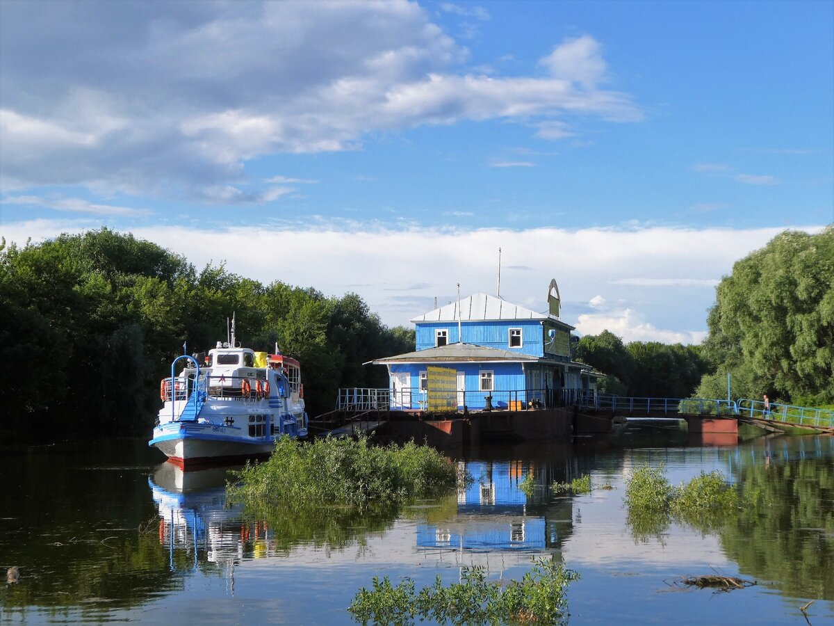 Рязань. Кремлёвская пристань