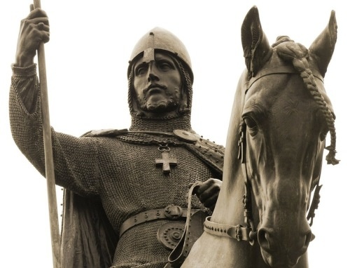 Памятник св. Вацлаву, небесному покровителю Чехии