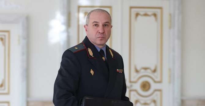 Глава МВД Юрий Караев. Фото: belta.by 