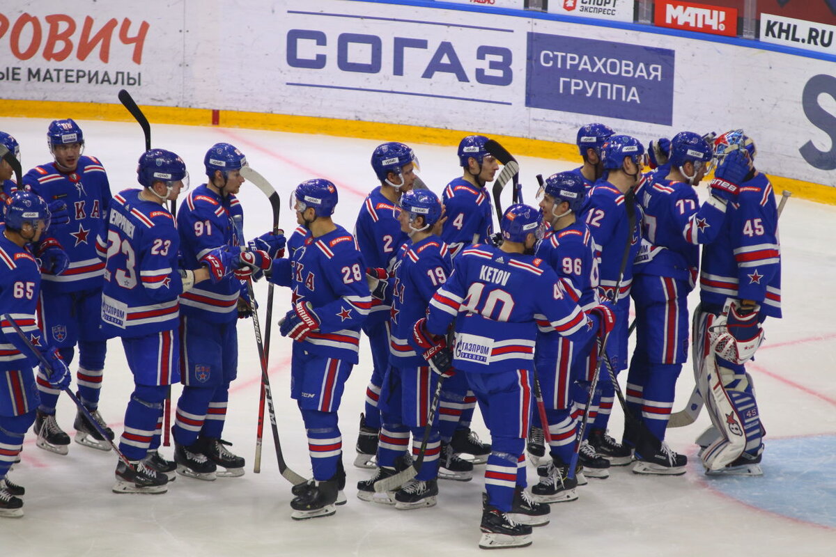 ХК "Сибирь" в Петербурге одолел  СКА со счетом 4:1
