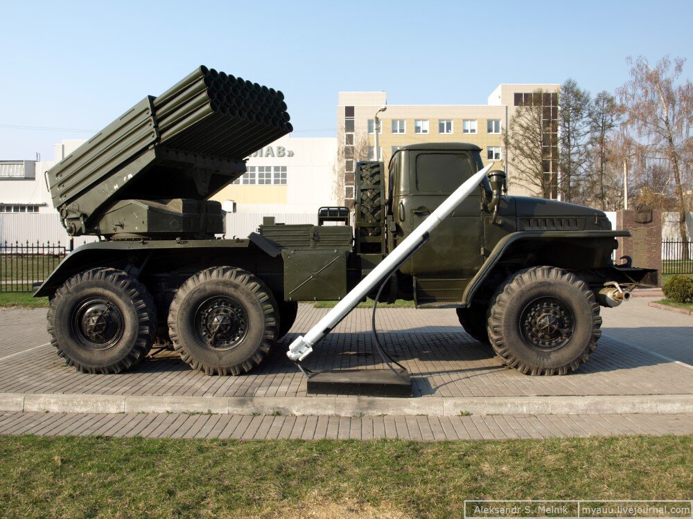 БМ-21 (2Б5) комплекса 9К51 Град